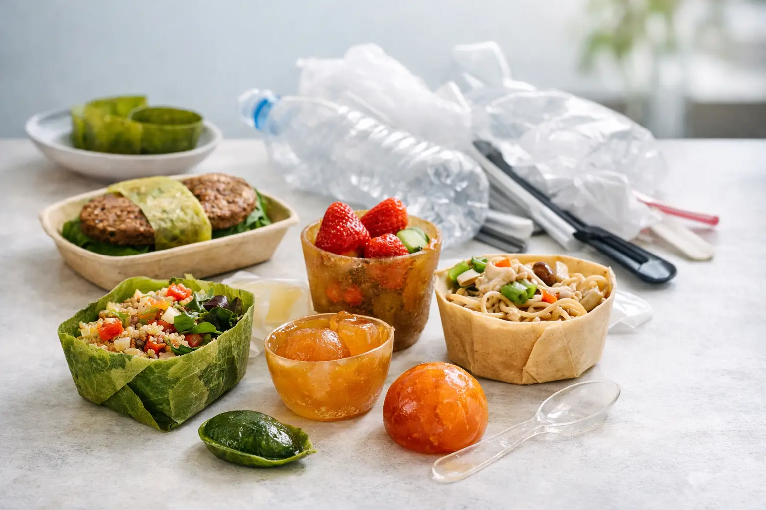 Food design para acabar con el plástico diario