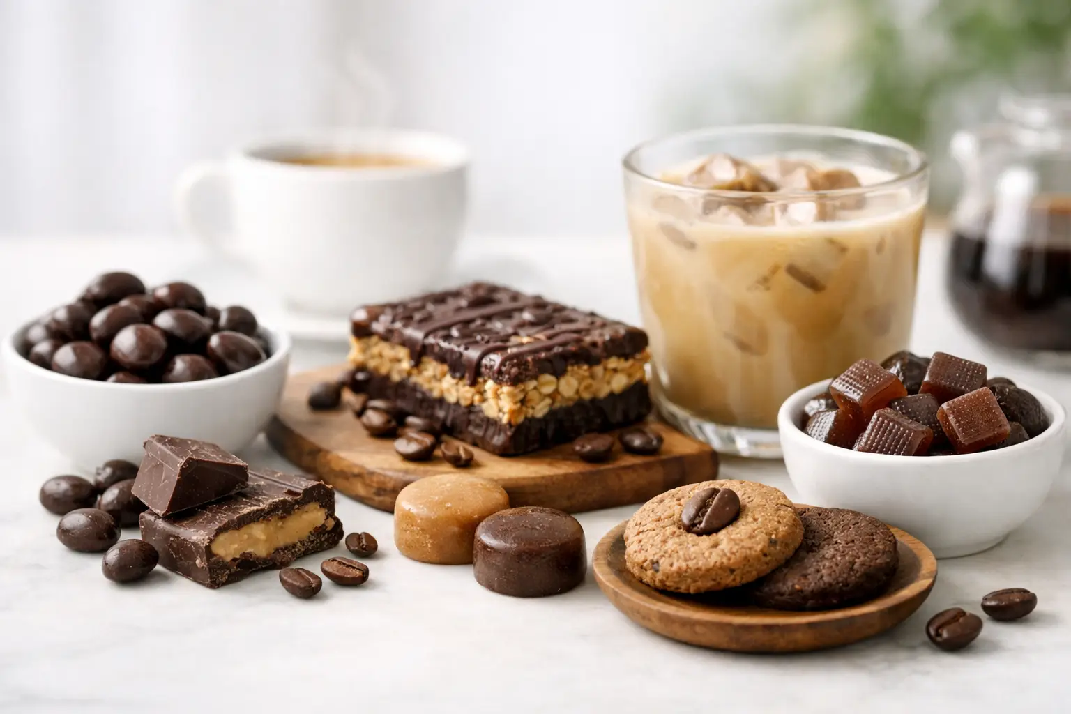 Removedores de café comestibles que se disfrutan