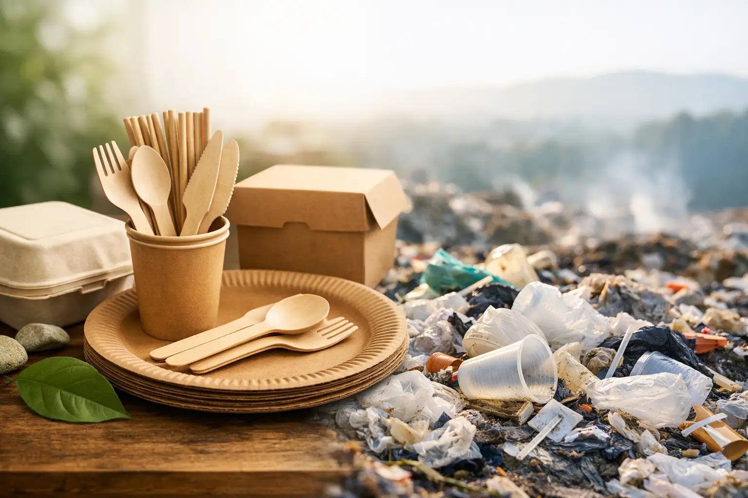 Utensilios biodegradables: ¿solución o paso?