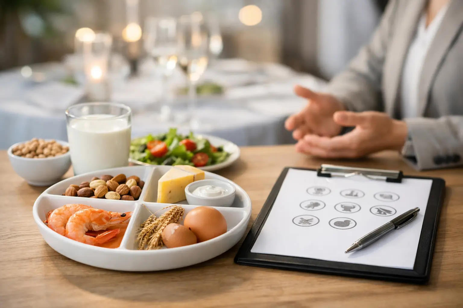 Guía de alérgenos para eventos sin sorpresas