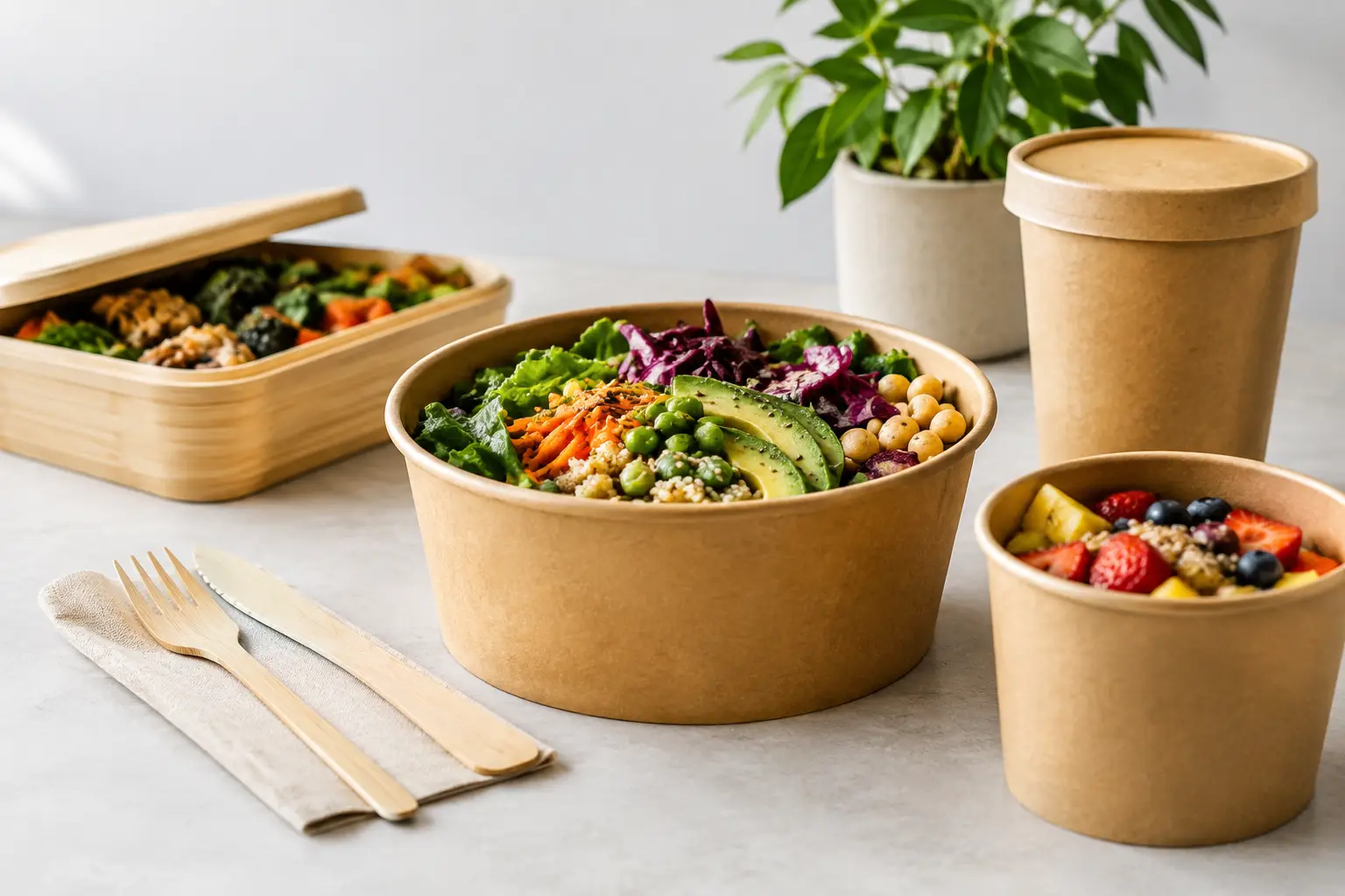 Tendencias foodservice sin plástico que sí funcionan